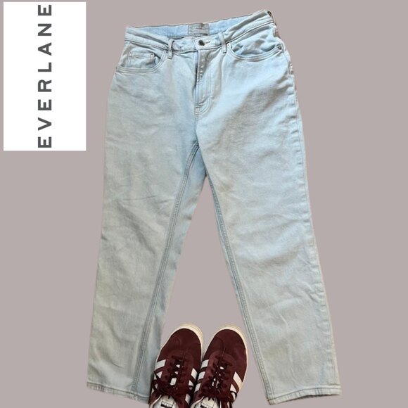 **EVERLANE* The Original Cheeky Jean - size 29 crop - Light wash - Picture 1 of 7